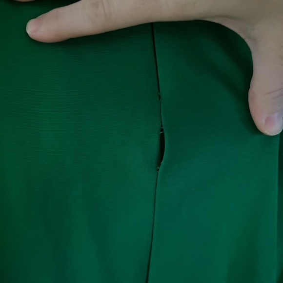 Good Times Only Green One-Shoulder Maxi Dress - Picture 6 of 8